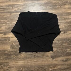 Alya Classic Black Knit Top